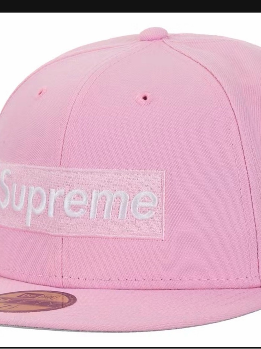 Supreme Rings Box Logo New Era 59Fifty Fitted Hat 7 5/8
